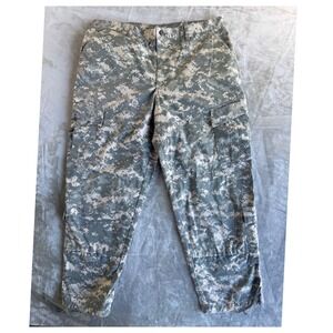 US Army ACU Digital Camouflage Pants Mens Large Short Military Cargo Trousers